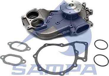 Помпа (водяной насос) Sampa для Mercedes-Benz Actros MP3 2008-2012. Артикул 203.002