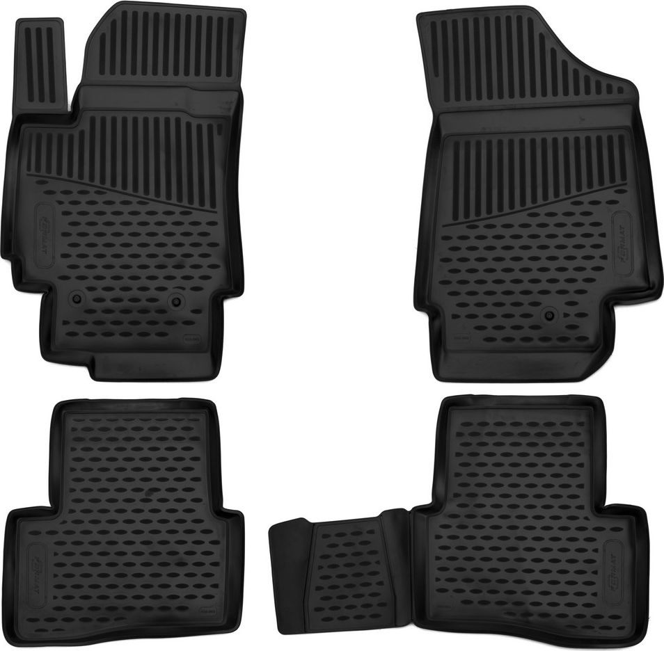 Коврики Format c повышенной износостойкостью для салона Hyundai Creta I 2016-2021. Артикул FORMAT.2062210k