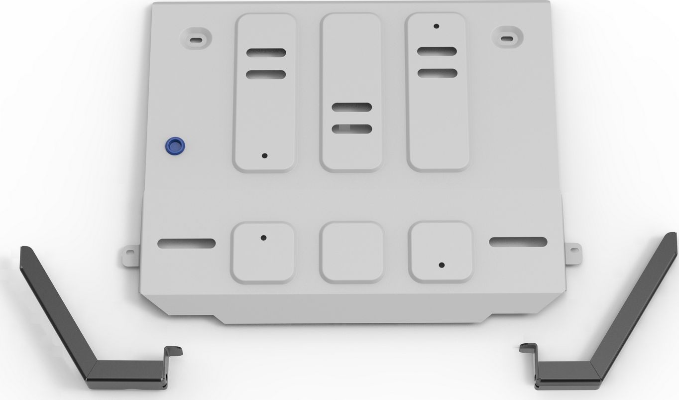 Защита алюминиевая Rival для картера Geely Emgrand SS11 FWD АКПП 2023-н.в.. Артикул 333.1936.1