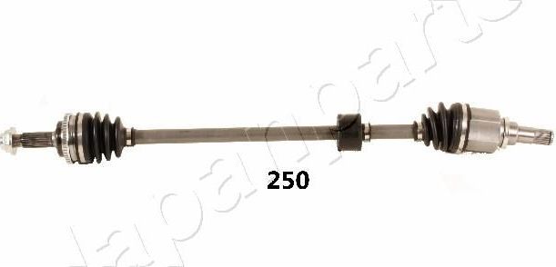 Полуось (привод в сборе, приводной вал) Japanparts передняя правая для Toyota Echo 1999-2005. Артикул GI-250