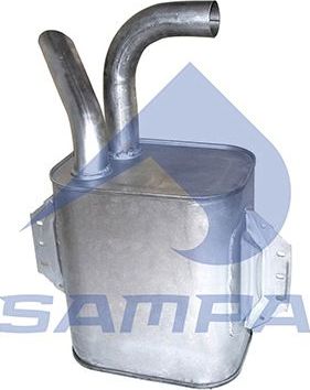 Глушитель Sampa. Артикул 010.455