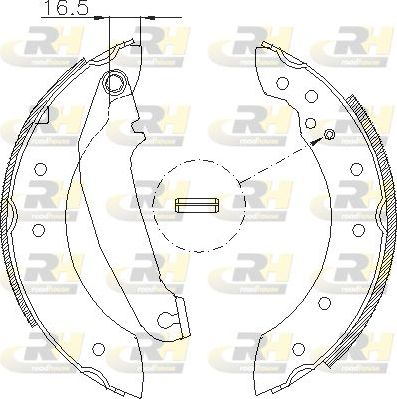 Тормозные колодки RoadHouse. Артикул 4199.00