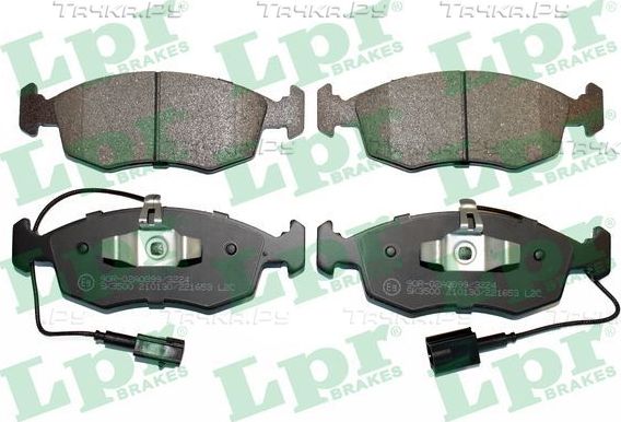 Тормозные колодки LPR. Артикул 05P1653