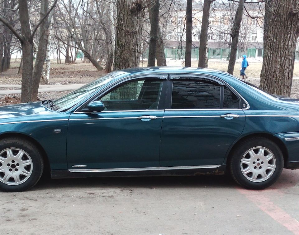 Дефлекторы Cobra Tuning для окон Rover 75 1999-2005. Артикул R20199
