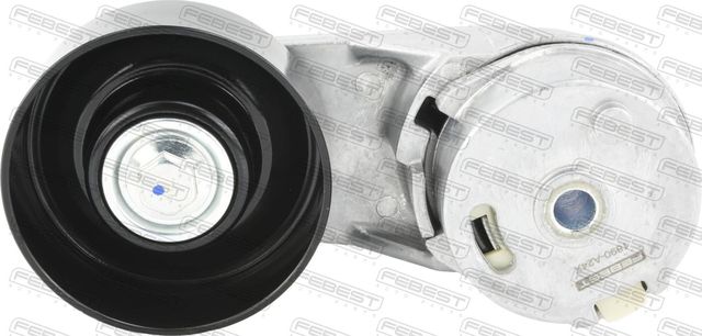 Натяжной ролик (натяжитель) приводного клинового зубчатого ремня Febest. Артикул 1890-A24X