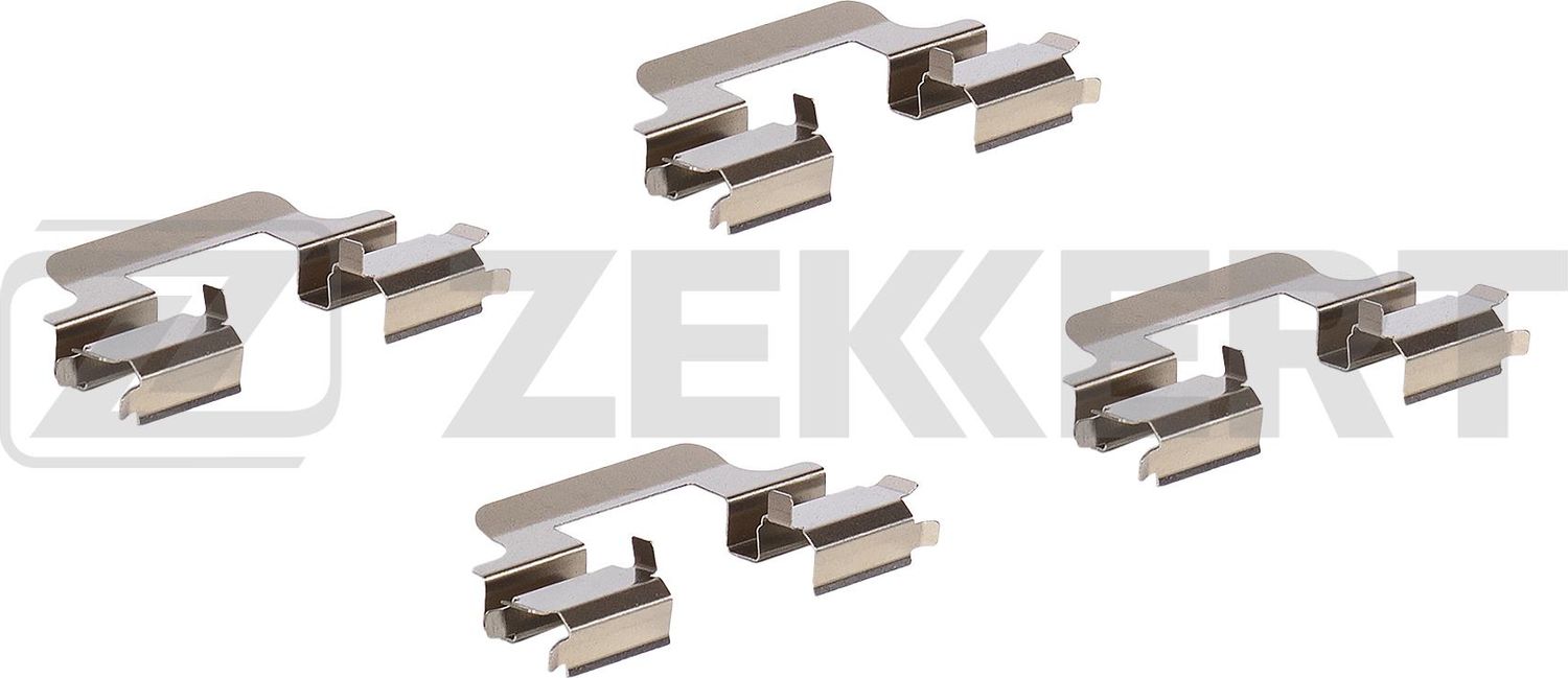 Комплект установочный перед./задн. торм. колодок Skoda Fabia (6Y_ 54_) 99-  VW Polo IV  V 03-  Audi  Zekkert. Артикул BR-1473