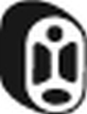 Кронштейн глушителя Bosal (Бельгия). Артикул 255-033