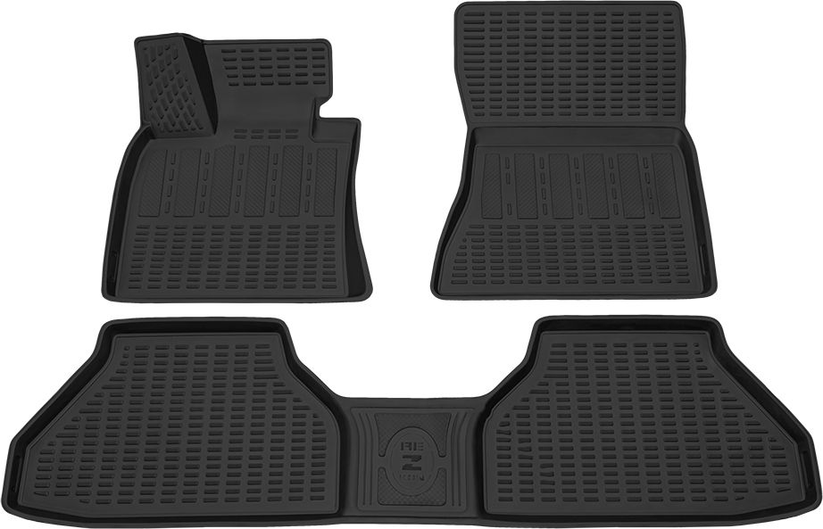 Коврики полиуретанновые Rezkon для салона BMW X5 E70 2007-2013. Артикул 0510030200