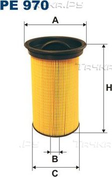 Топливный фильтр Filtron. Артикул PE 970
