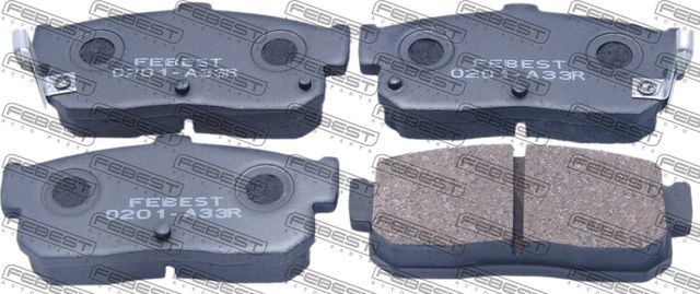 Тормозные колодки Febest. Артикул 0201-A33R