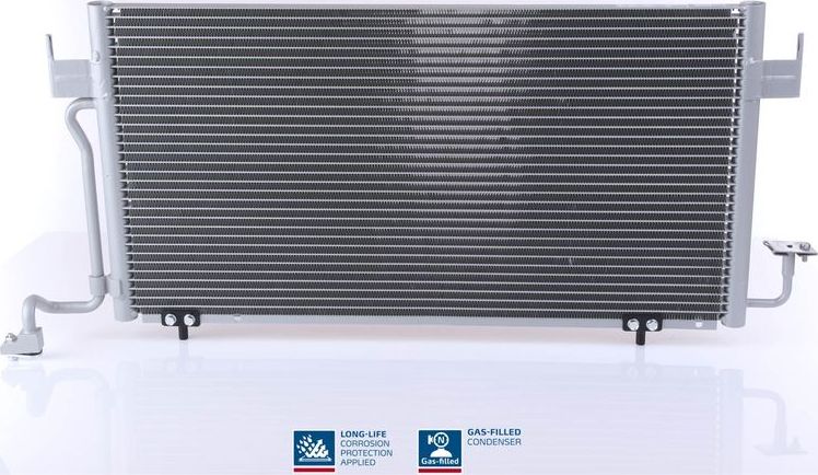 Радиатор кондиционера (конденсатор) Nissens (алюминий). Артикул 94218