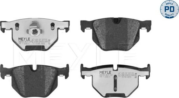 Тормозные колодки Meyle PD. Артикул 025 237 3217/PD