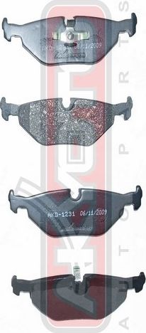 Тормозные колодки Akyoto Packing AKYOTO. Артикул AKD-0014