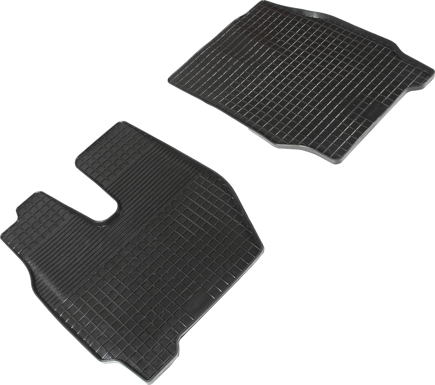 Коврики резиновые Seintex с узором сетка для салона Iveco Stralis 2000-2026. Артикул 82443