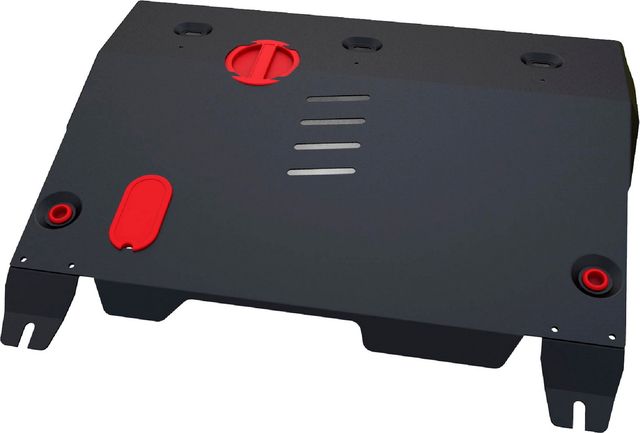 Защита АвтоБРОНЯ для картера и КПП Ford Edge I рестайлинг 2010-2015. Артикул 111.01837.1