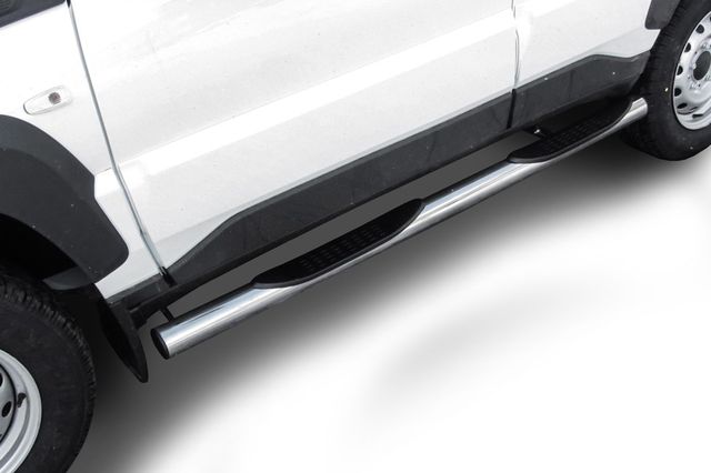 Пороги Slitkoff труба d76 с проступями для Lada Niva Travel 2020-2026. Артикул NivTR007