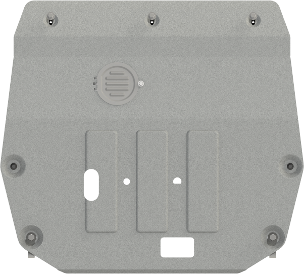 Защита алюминиевая Шериф (4 мм) для картера и КПП GAC GS8 I 2016-2022. Артикул 28.4478 V2