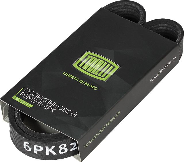 Приводной ремень поликлиновой Trialli. Артикул 6PK823E