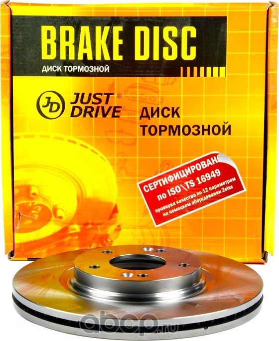 Диск тормозной передний Tucson 16-/Sportage 16-/Ceed 18-/I30 17 (Just Drive). Артикул JBD0139