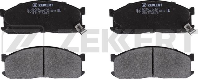 Тормозные колодки Zekkert передние для Kia Bongo IV 2003-2026. Артикул BS-2137