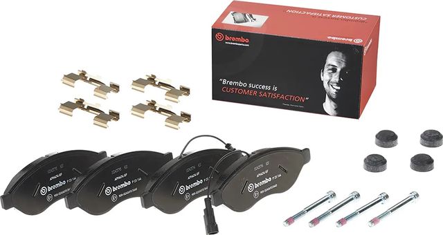 Тормозные колодки Brembo PRIME LINE. Артикул P 23 144