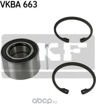 Подшипник передней ступицы Корса, Кадет, Астра, Аскона, Вектра 34х64х37 Chevrole (SKF). Артикул VKBA663