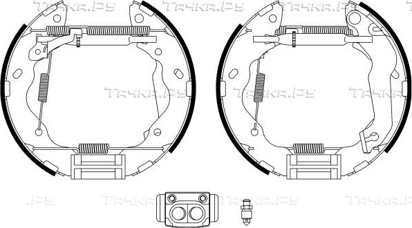 Тормозные колодки Mintex Shoe Kit Pro задние для Hyundai Elantra III (XD) 2000-2006. Артикул MSP320