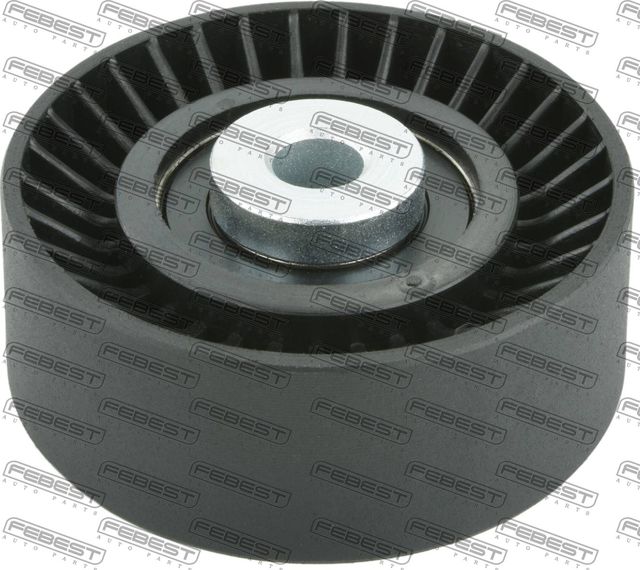 Направляющий (ведущий) ролик приводного поликлинового ремня Febest. Артикул 0788-GRV