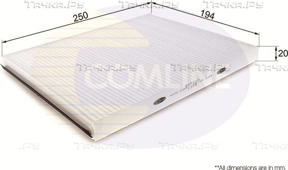 Салонный фильтр Comline для Nissan Primera P11 1996-2002. Артикул EKF219