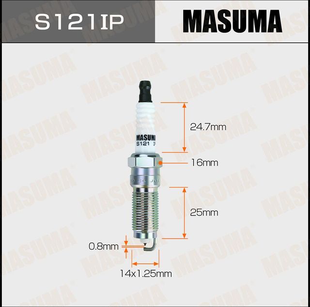 Свеча зажигания (Masuma). Артикул S121IP