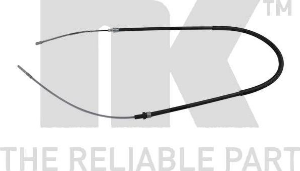 Трос ручника (тросик ручного тормоза) NK. Артикул 904759