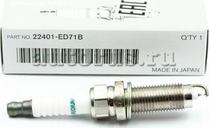 Свеча зажигания Nissan для Nissan X-Trail T32 2013-2026. Артикул 22401ED71B