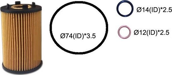 Масляный фильтр JS Asakashi. Артикул OE0124