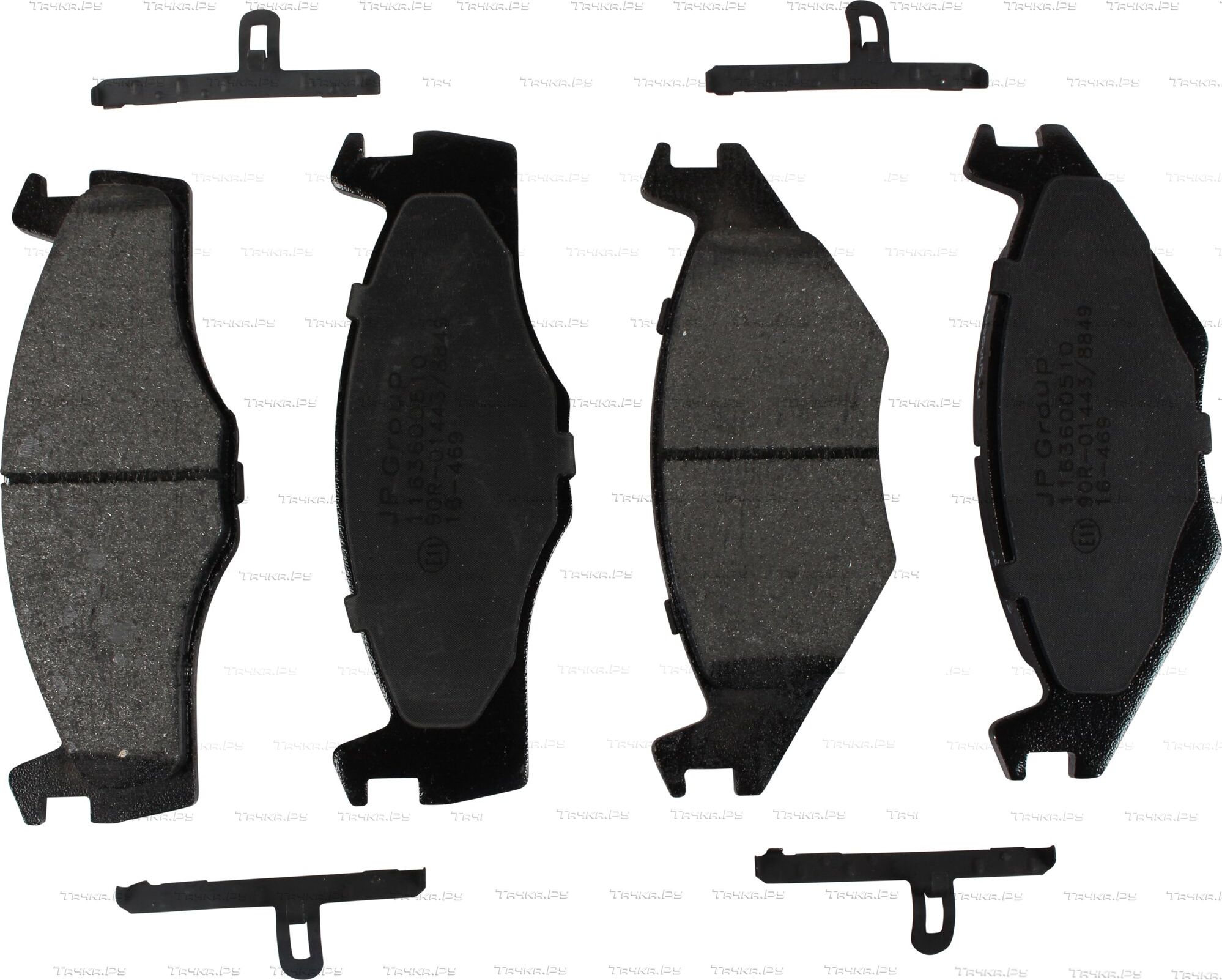 Тормозные колодки JP Group Classic передние для SEAT Ibiza II 1993-1999. Артикул 1163600510