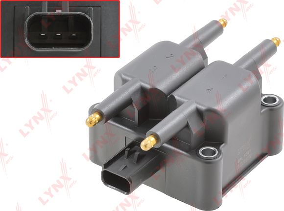 Катушка зажигания LYNXauto. Артикул SPL1081