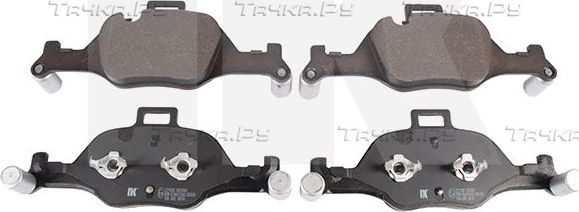 Тормозные колодки NK передние для BMW 6 IV (G32) 2017-2026. Артикул 221583