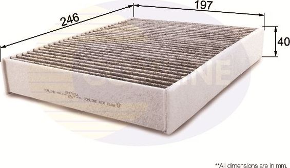 Салонный фильтр Comline. Артикул EKF323A