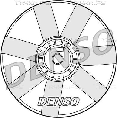 Вентилятор радиатора двигателя Denso для Volkswagen Polo III 1997-2001. Артикул DER32005