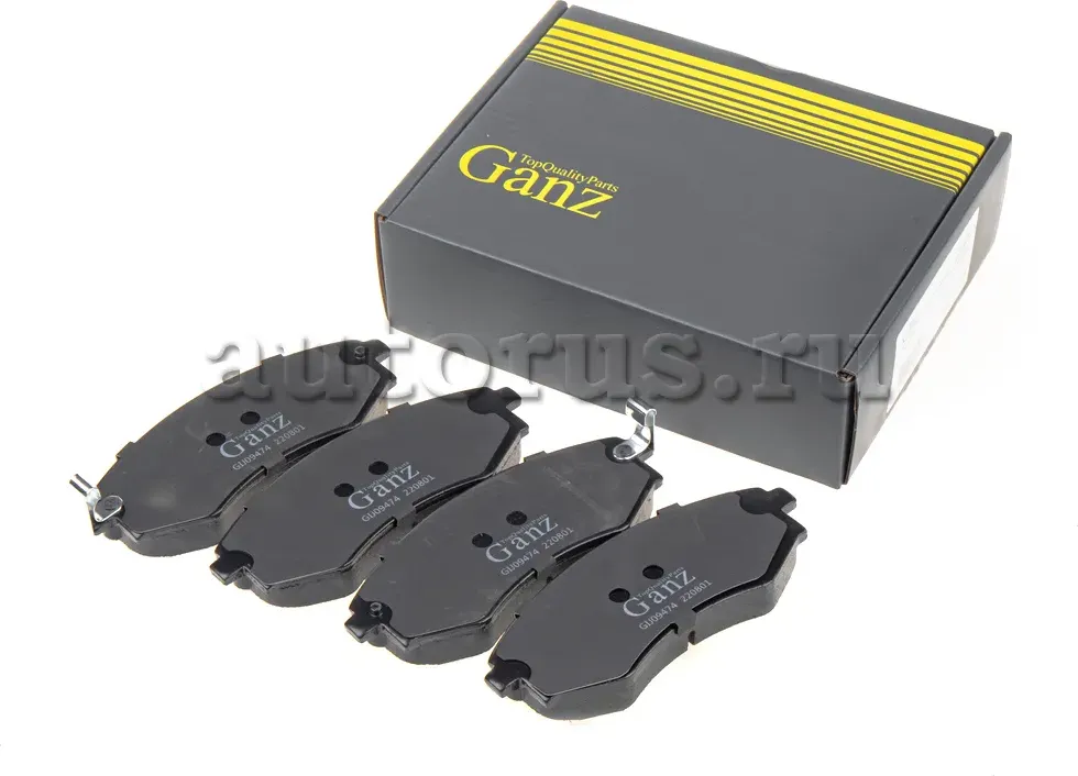 Колодки передние (Ganz). Артикул GIJ09474