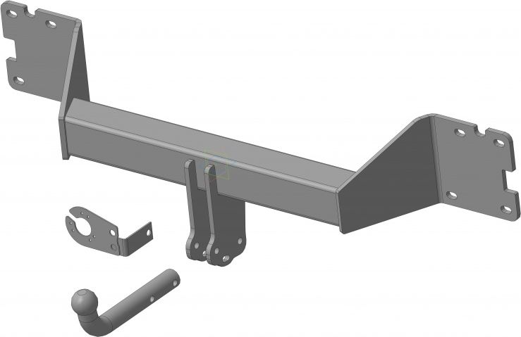 Фаркоп Трейлер для Volkswagen Touareg III 2018-2026. Артикул 9140