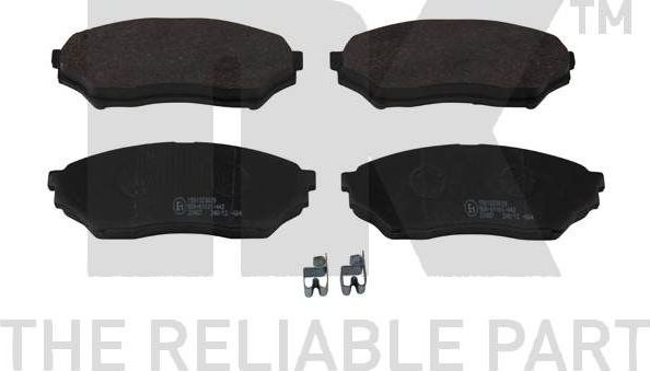 Тормозные колодки NK. Артикул 223029