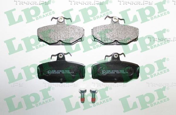 Тормозные колодки LPR задние для TVR Griffith 1990-1997. Артикул 05P677
