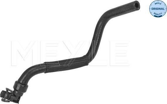 Патрубок системы охлаждения (радиатора) Meyle (EPDM (Этилен-пропиленовый каучук)). Артикул 619 222 0004