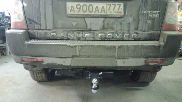 Фаркоп Bizon для Land Rover Range Rover Sport I до рестайлинга 2005-2009. Быстросъемный крюк. Артикул FA 0150-E