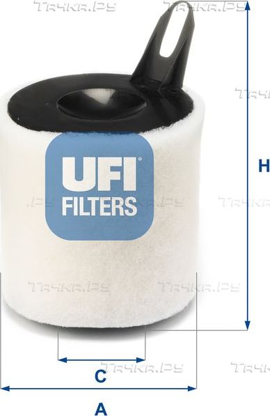 Воздушный фильтр UFI для BMW 1 I (E81/E82/E87/E88) 2004-2011. Артикул 27.594.00