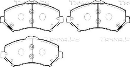 Тормозные колодки HSB. Артикул HP9976