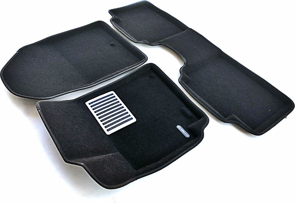 Коврики текстильные Euromat 3D Lux для салона Kia Cerato IV 2018-2026. Артикул EM3D-002903