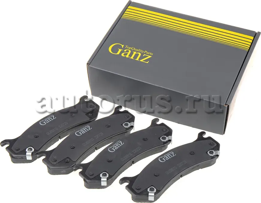 Колодки передние (Ganz). Артикул GIJ09510