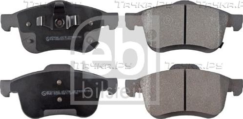 Тормозные колодки Febi Bilstein передние для Fiat 500L I 2013-2026. Артикул 116253