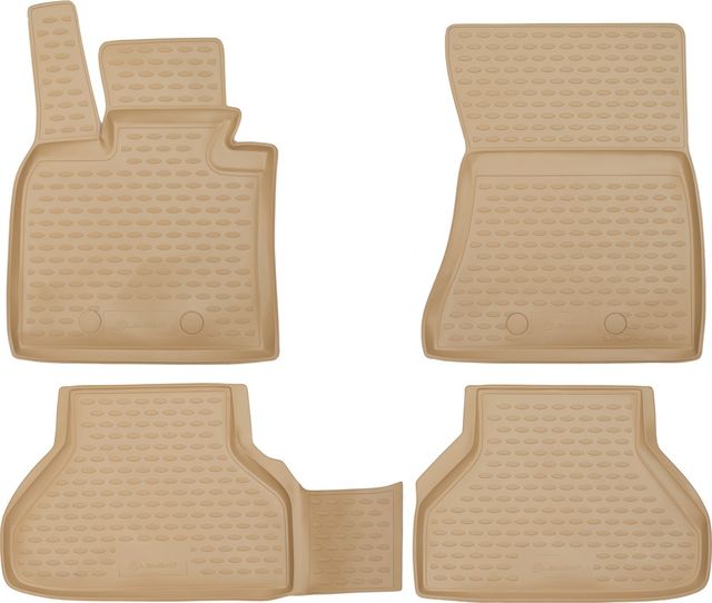 Коврики Element для салона BMW X6 E71 2009-2014 БЕЖЕВЫЕ. Артикул NLC.05.18.212k